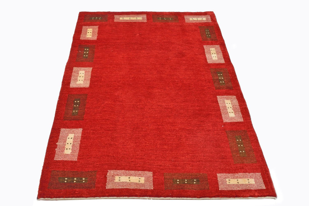 Gabbeh Tapijt - Loribaft Perzisch - 166 x 104 cm - rood