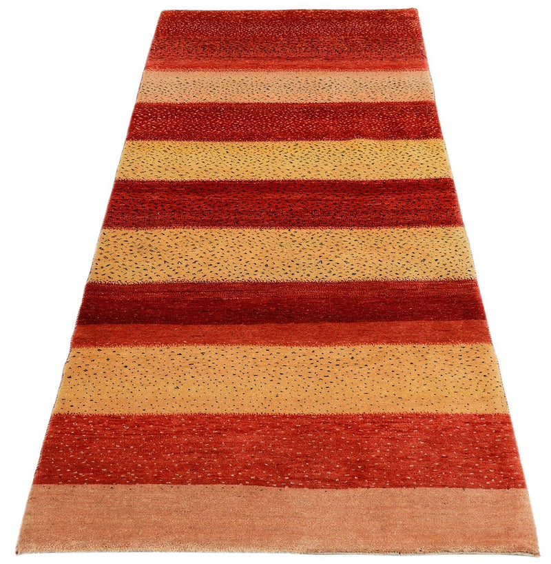 Loper Gabbeh Tapijt - Loribaft Perzisch - 202 x 86 cm - rood