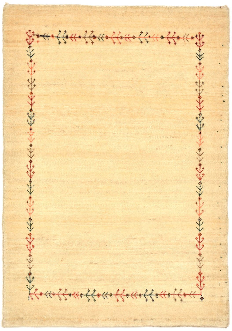 Gabbeh Tapijt - Loribaft Perzisch - 93 x 64 cm - natuur