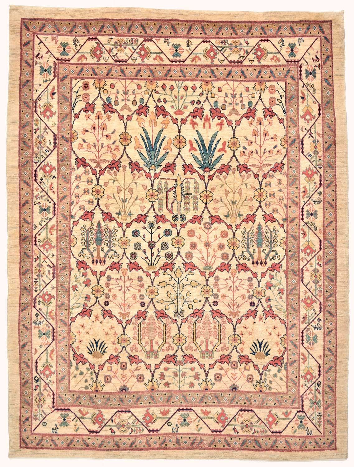 Gabbeh Tapijt - Loribaft Perzisch - 236 x 175 cm - veelkleurig