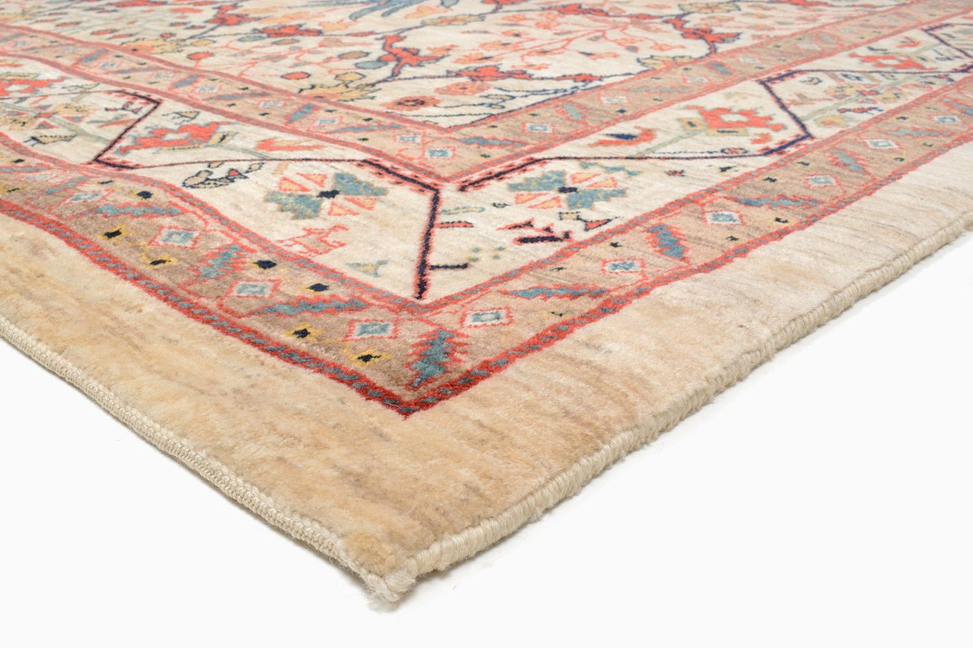Loribaft Tapijt 236x175cm - Perserteppich Wollteppich
