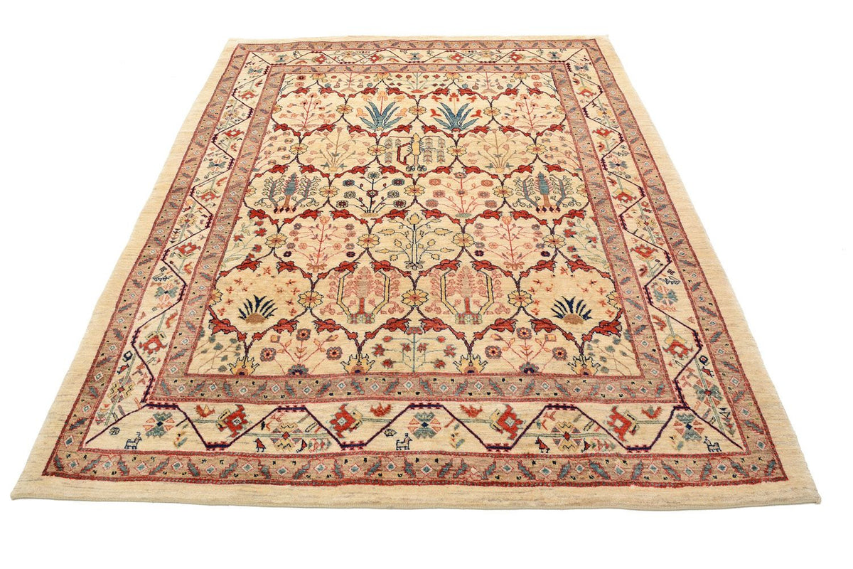 Gabbeh Tapijt - Loribaft Perzisch - 236 x 175 cm - veelkleurig