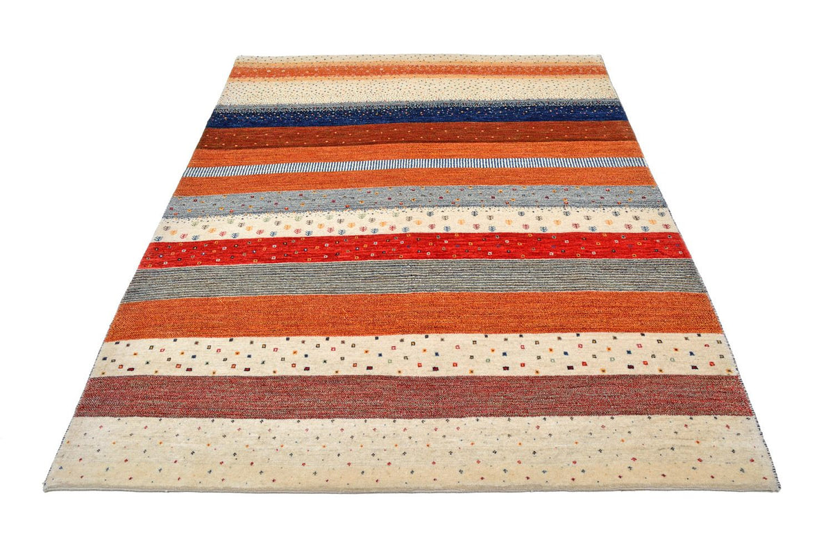 Gabbeh Tapijt - Loribaft Perzisch - 213 x 160 cm - veelkleurig