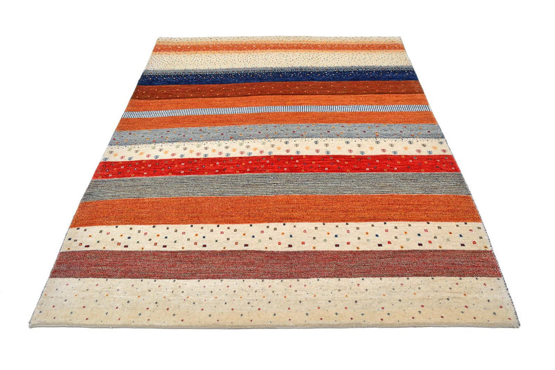 Gabbeh Tapijt - Loribaft Perzisch - 213 x 160 cm - veelkleurig