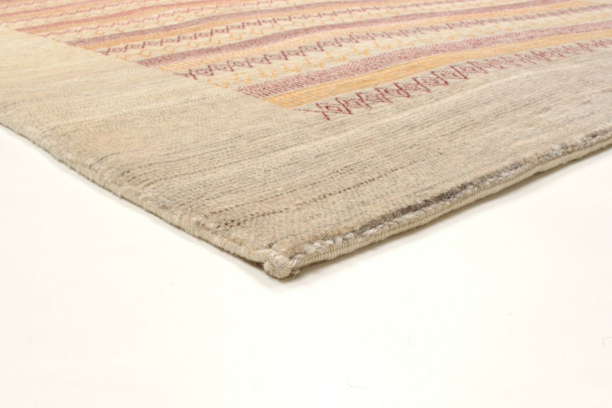 Gabbeh Tapijt - Loribaft Perzisch - 206 x 128 cm - zand