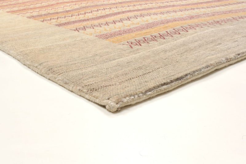 Gabbeh Tapijt - Loribaft Perzisch - 206 x 128 cm - zand