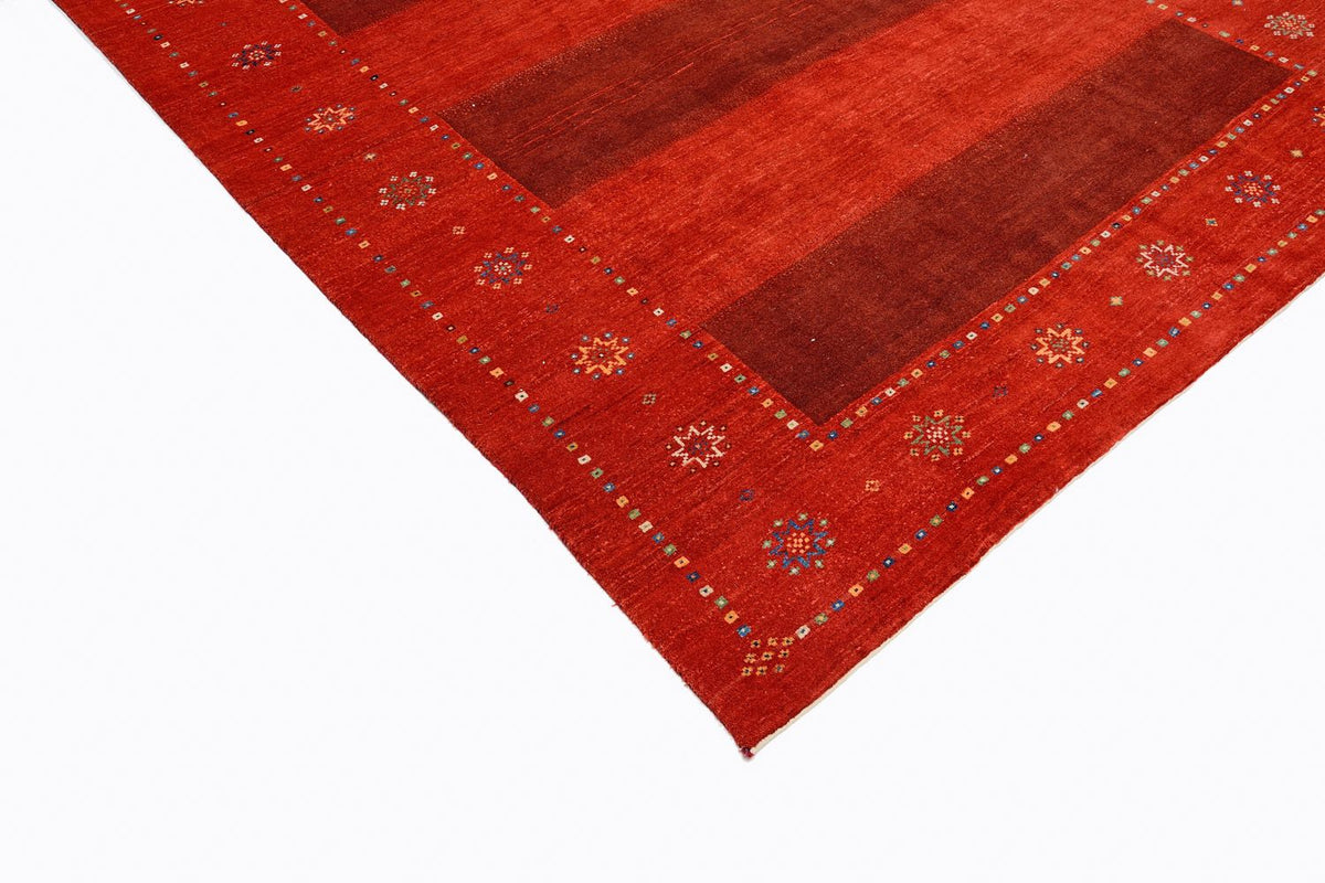 Gabbeh Tapijt - Loribaft Perzisch - 332 x 230 cm - rood