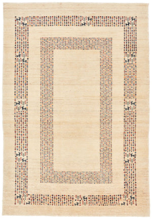 Gabbeh Tapijt - Loribaft Perzisch - 180 x 120 cm - beige