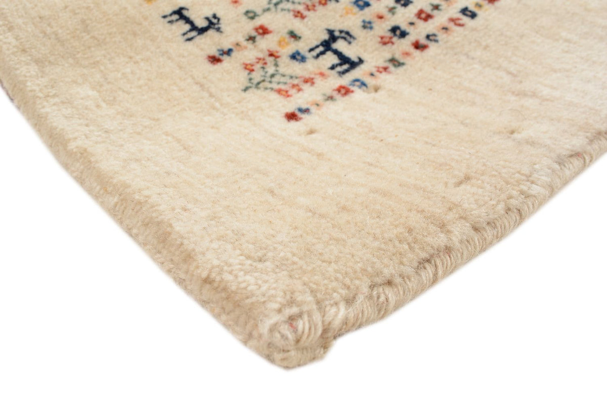 Gabbeh Tapijt - Loribaft Perzisch - 180 x 120 cm - beige