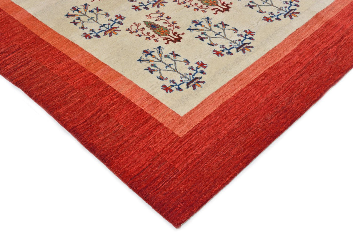 Gabbeh Tapijt - Loribaft Perzisch - 298 x 200 cm - rood