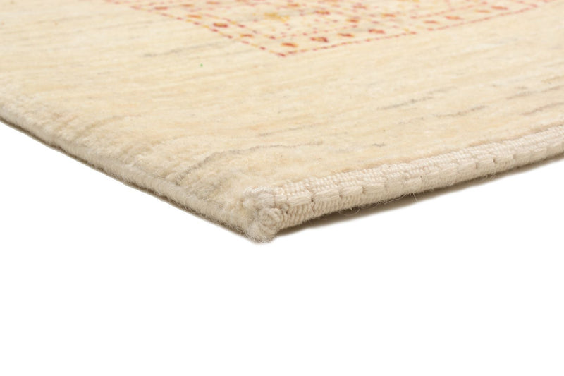 Gabbeh Tapijt - Loribaft Perzisch - 202 x 157 cm - beige