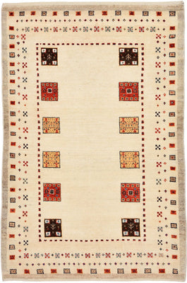 Gabbeh Tapijt - Loribaft Perzisch - 127 x 84 cm - veelkleurig