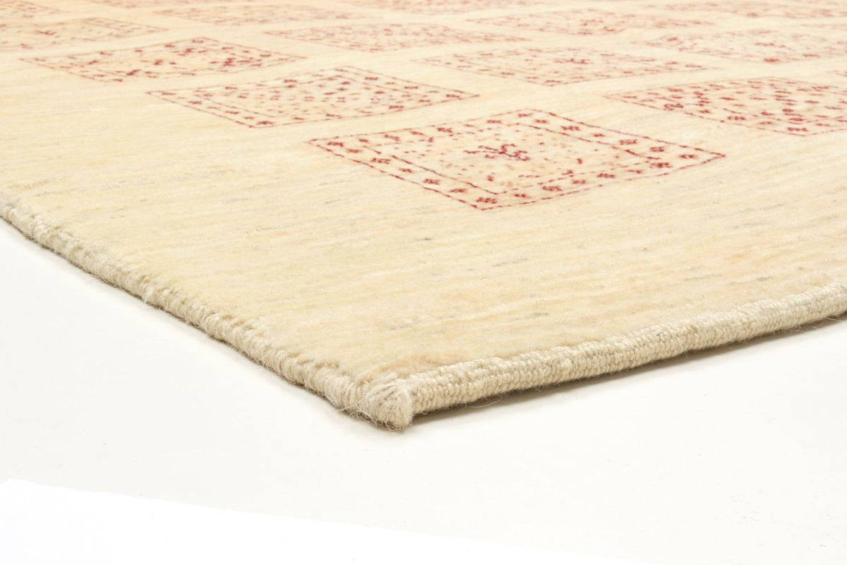 Gabbeh Tapijt - Loribaft Perzisch - 211 x 141 cm - beige