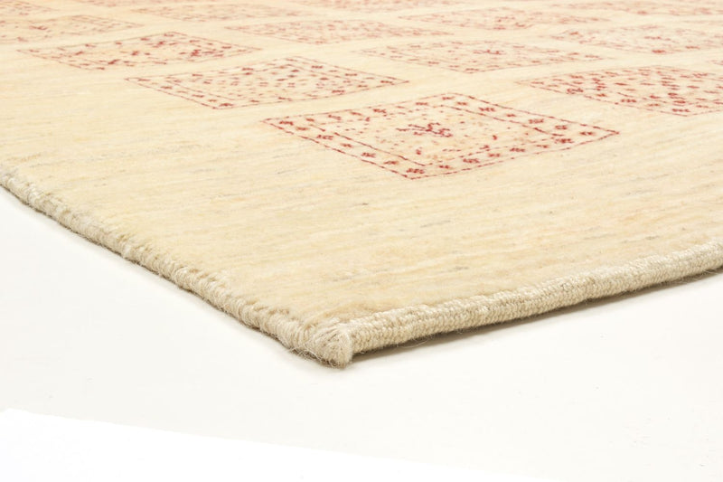 Gabbeh Tapijt - Loribaft Perzisch - 211 x 141 cm - beige