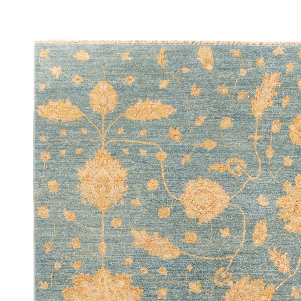 Ziegler tapijt - 348 x 252 cm - zee blauw