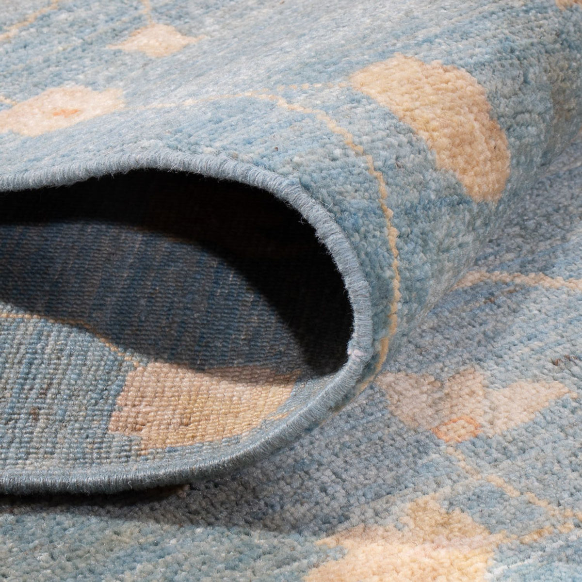 Ziegler tapijt - 348 x 252 cm - zee blauw