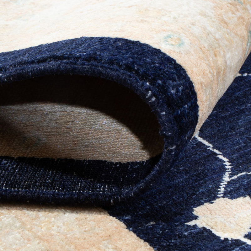 Ziegler tapijt - 332 x 248 cm - donkerblauw