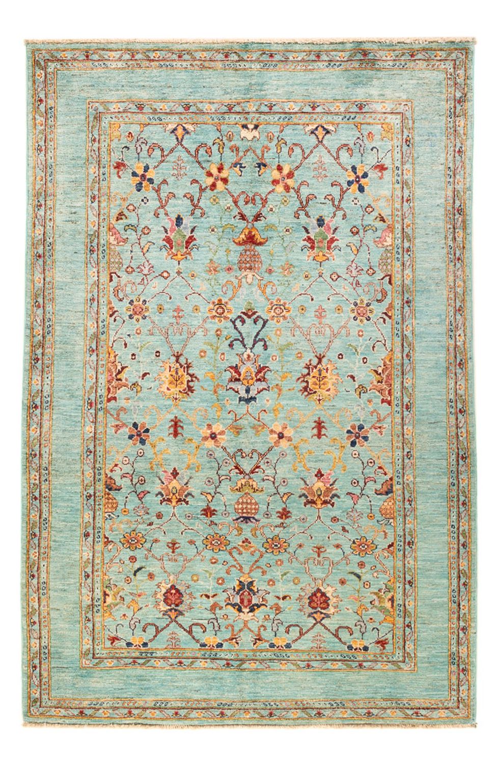 Ziegler Tapijt - Ariana - 182 x 119 cm - turkoois