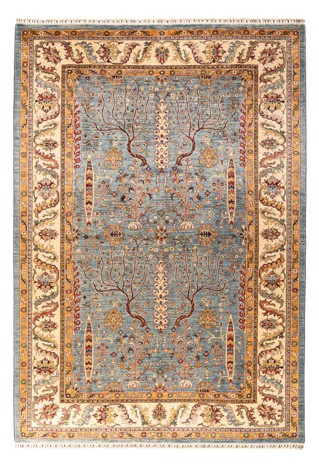 Ziegler Tapijt - Ariana - 297 x 206 cm - benzine blauw