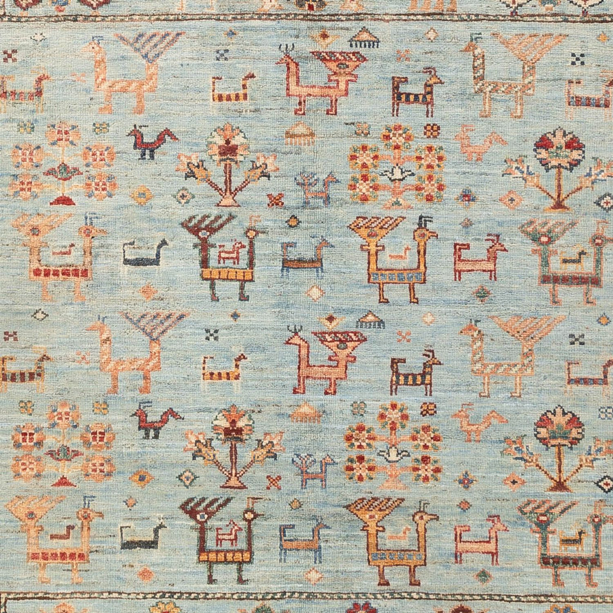 Ziegler Tapijt - Ariana - 199 x 158 cm - lichtblauw