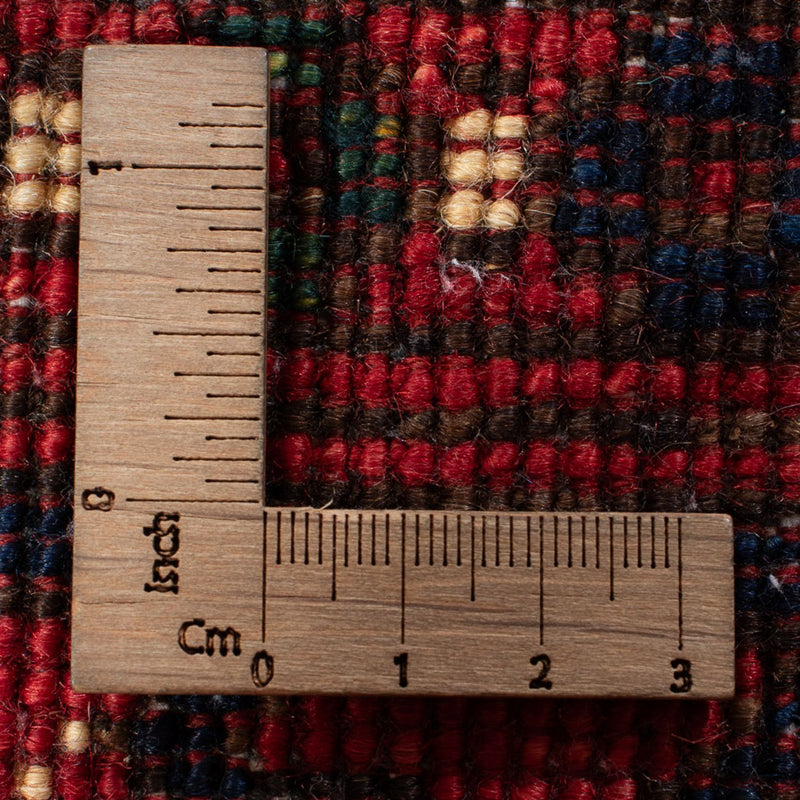 Loper Afghaans tapijt - 201 x 81 cm - rood