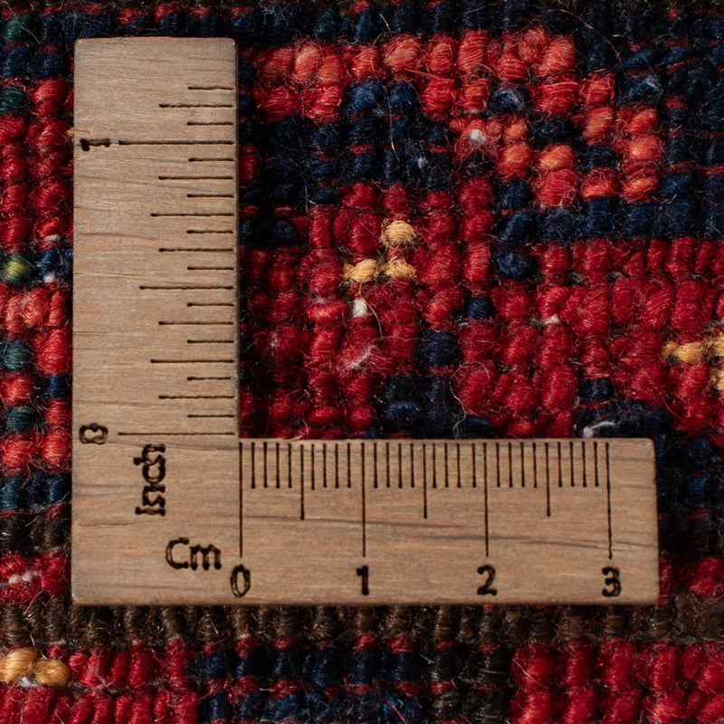 Loper Afghaans tapijt - 207 x 86 cm - rood