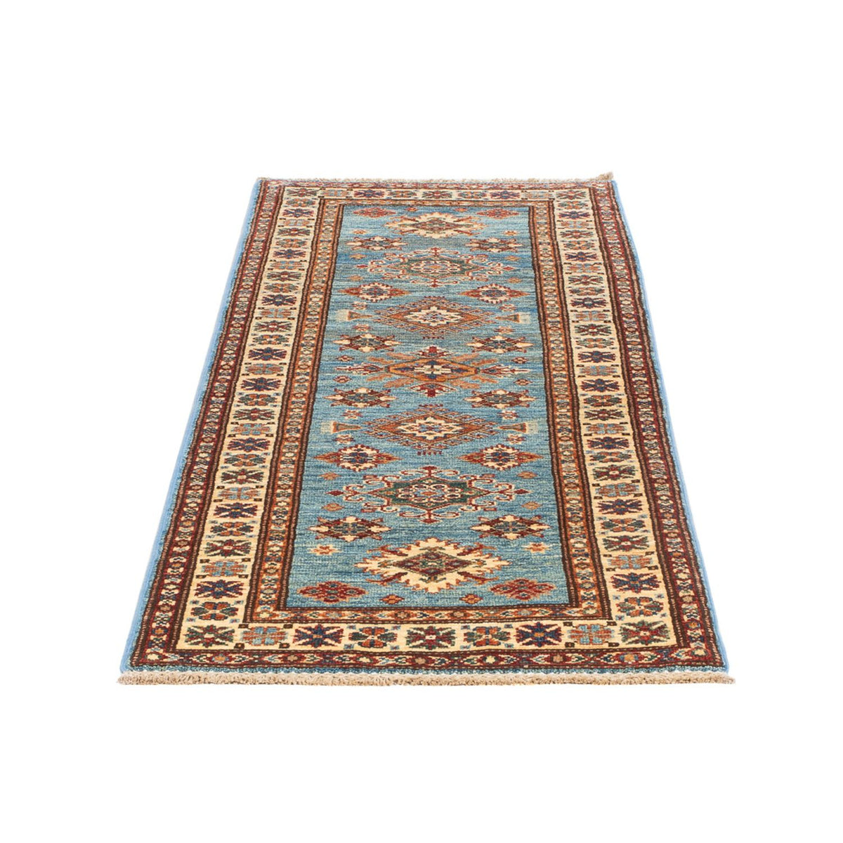 Loper Ziegler tapijt - 185 x 60 cm - turkoois