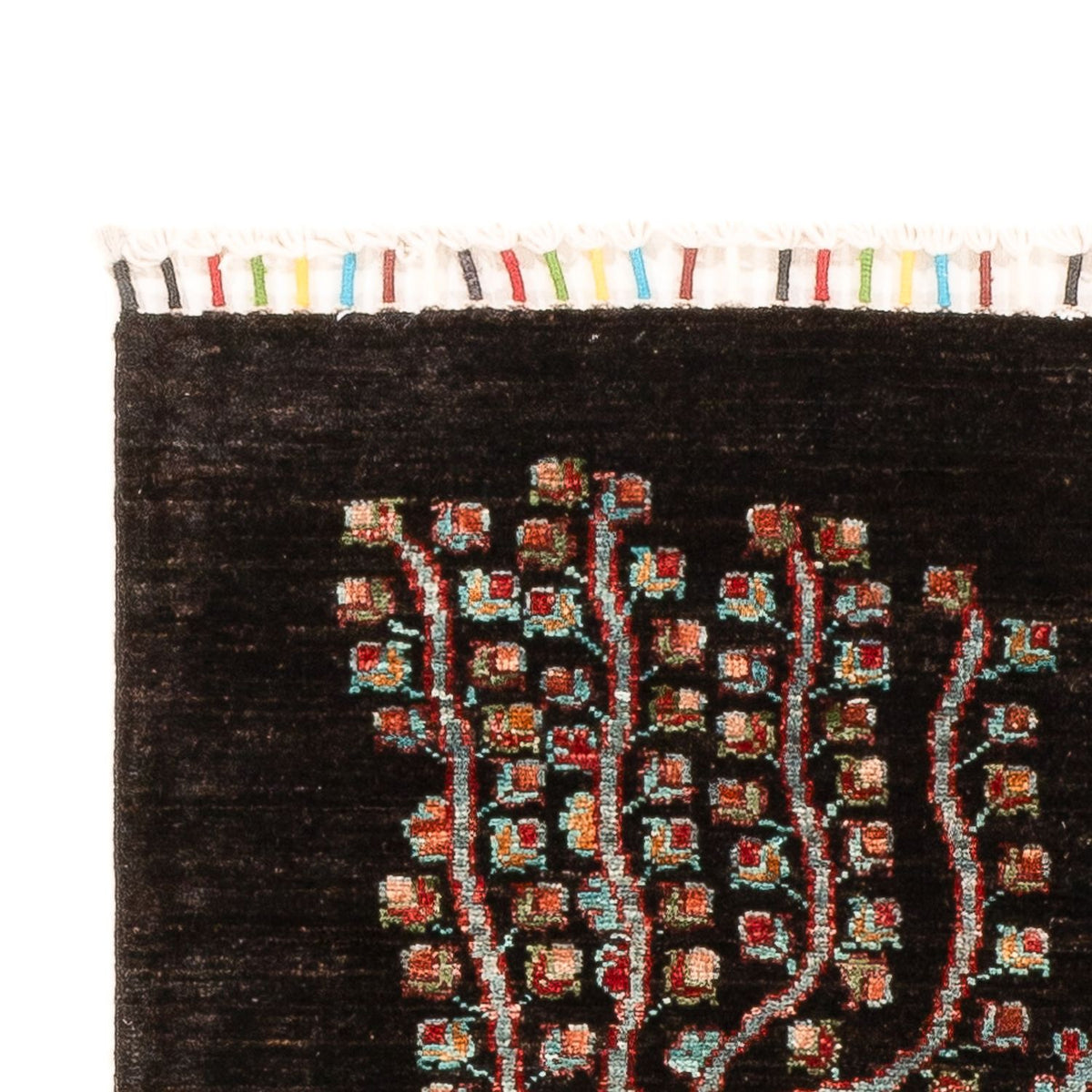 Loper Ziegler Tapijt - Ariana - 200 x 79 cm - zwart