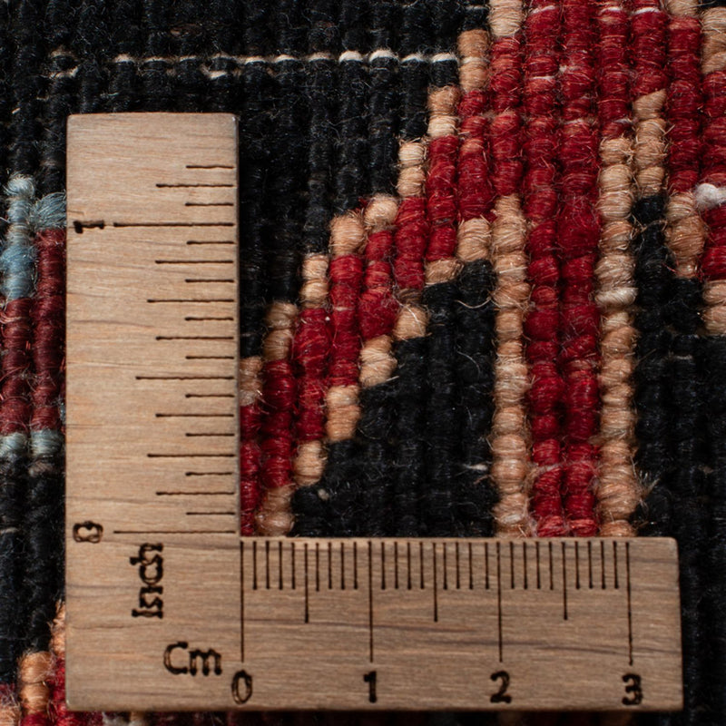 Loper Ziegler Tapijt - Ariana - 200 x 79 cm - zwart