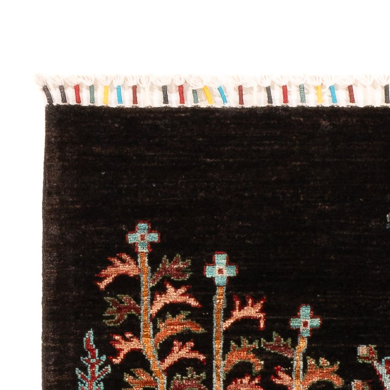 Loper Ziegler Tapijt - Ariana - 199 x 77 cm - zwart