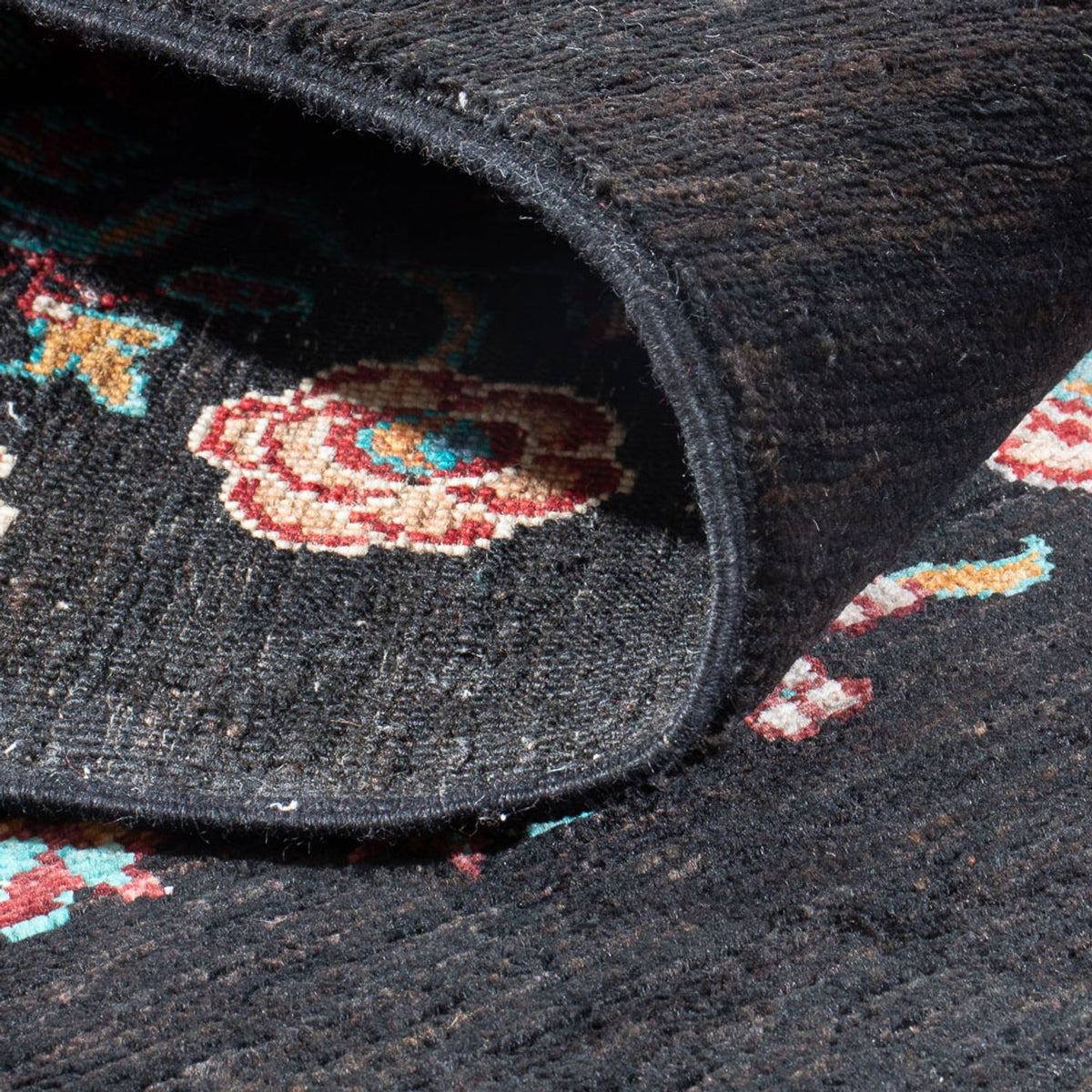 Loper Ziegler Tapijt - Ariana - 199 x 77 cm - zwart