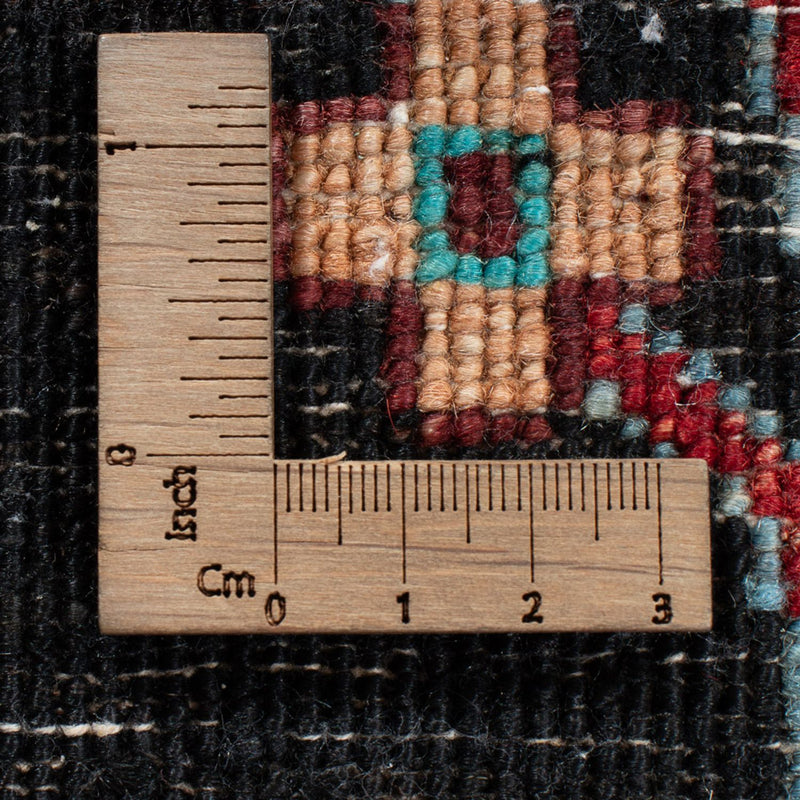 Loper Ziegler Tapijt - Ariana - 199 x 77 cm - zwart