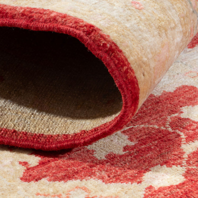 Loper Ziegler tapijt - 197 x 87 cm - rood