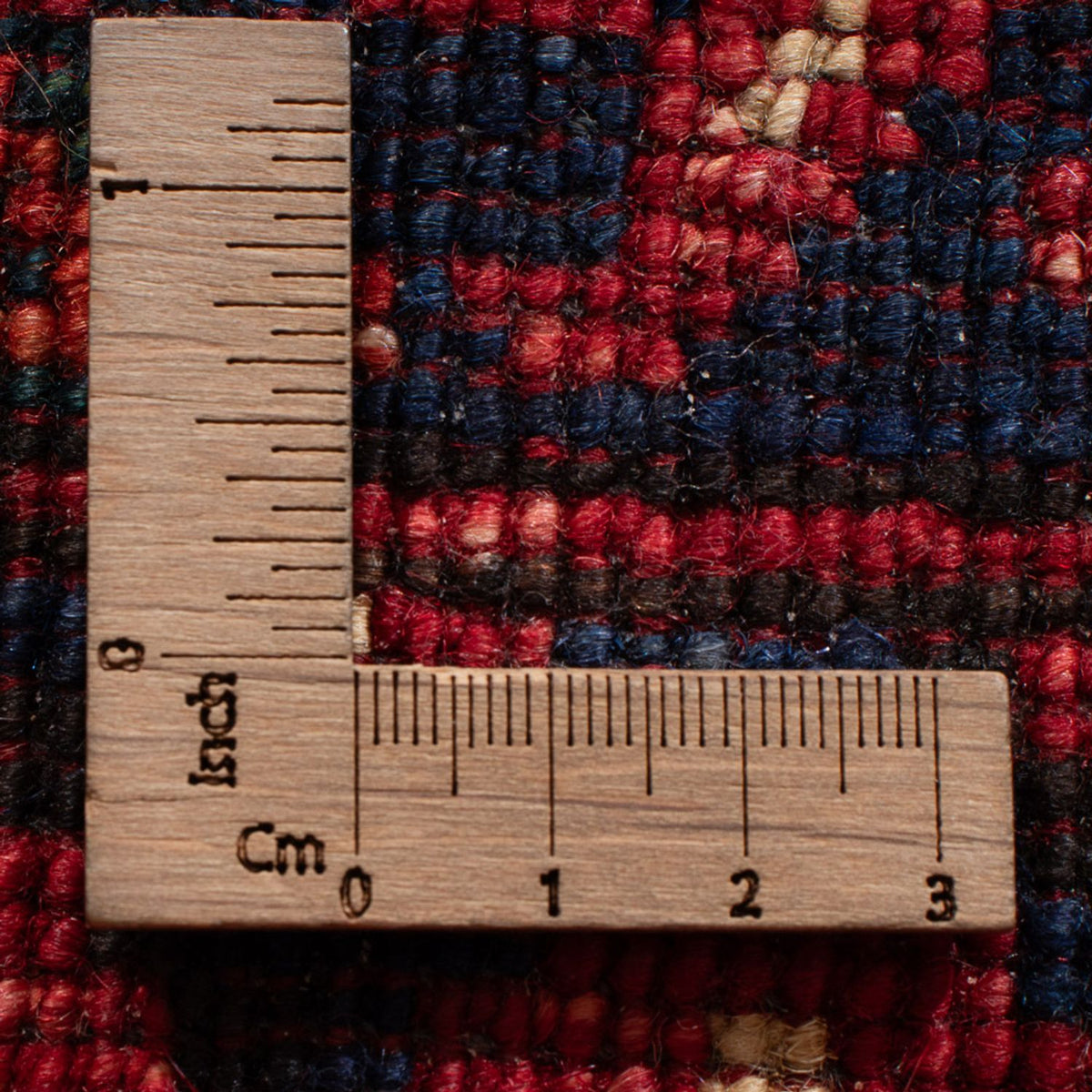 Loper Afghaans tapijt - 206 x 84 cm - rood