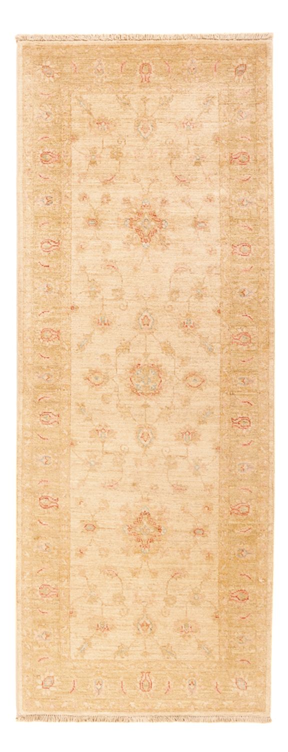 Loper Ziegler tapijt - 205 x 79 cm - beige