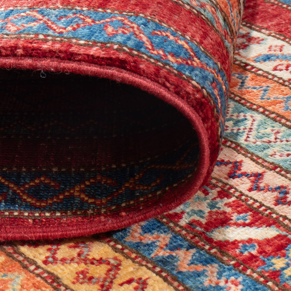 Loper Ziegler tapijt - Modern - 196 x 69 cm - veelkleurig