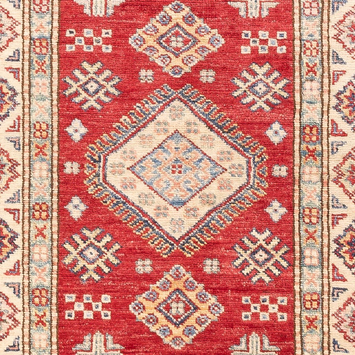 Loper Ziegler Tapijt - Kazak - 204 x 76 cm - rood