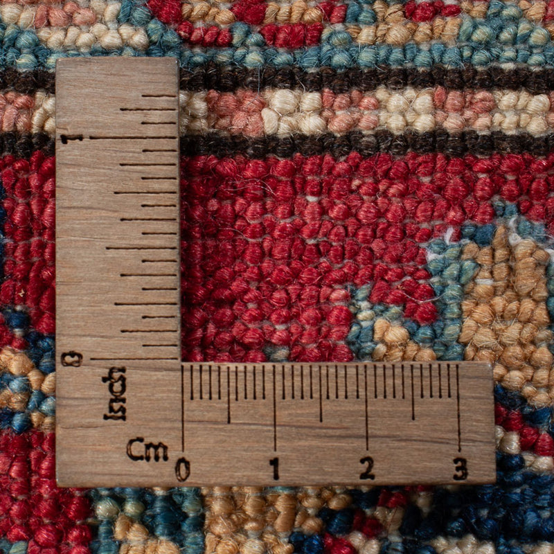 Loper Ziegler Tapijt - Kazak - 204 x 76 cm - rood