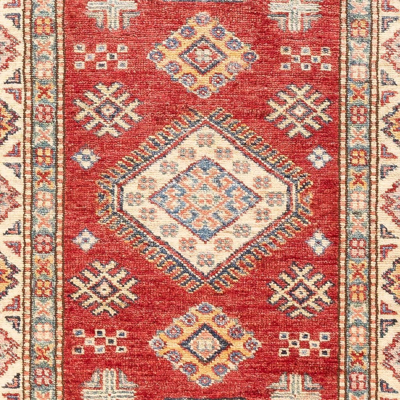 Loper Ziegler Tapijt - Kazak - 210 x 76 cm - rood