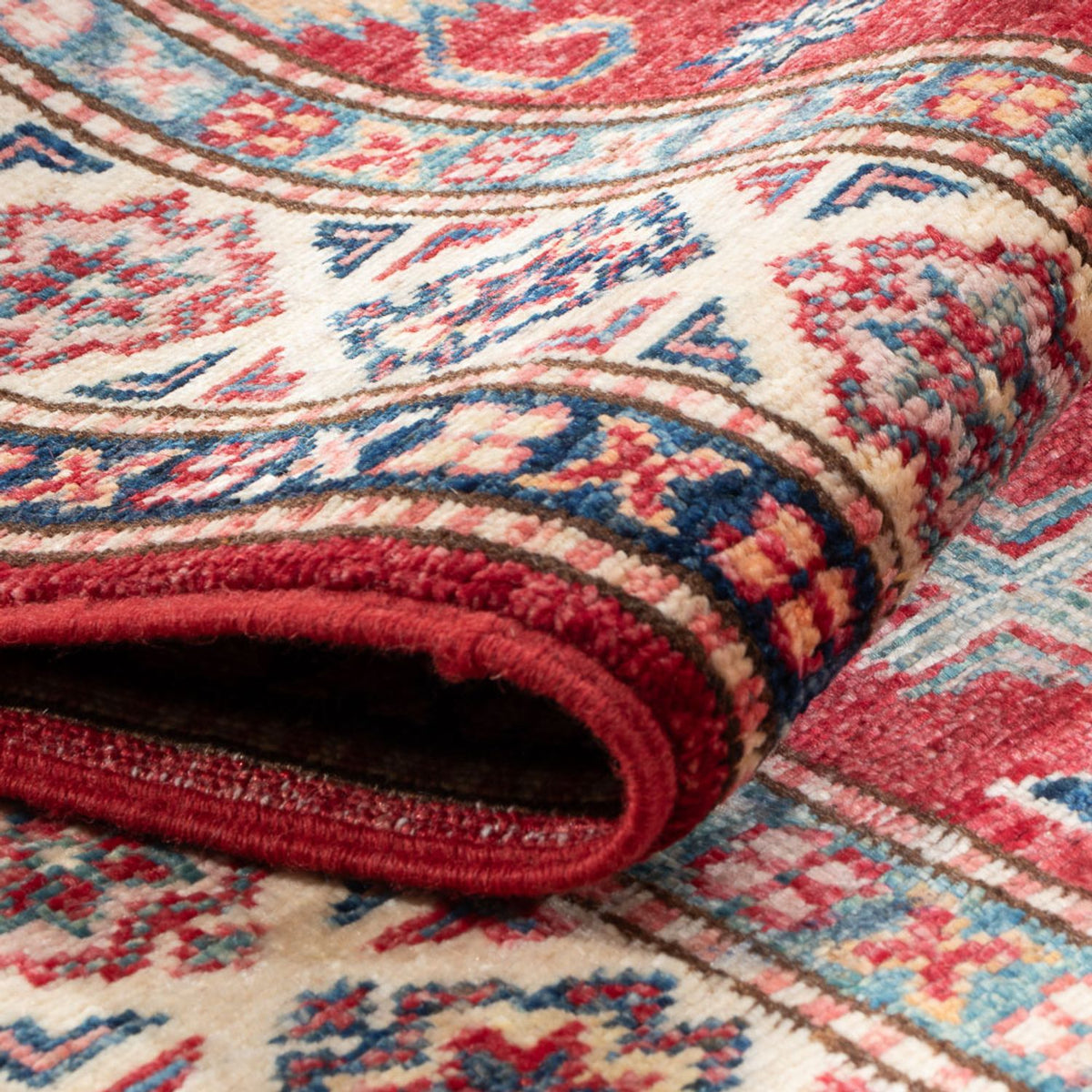 Loper Ziegler Tapijt - Kazak - 210 x 76 cm - rood