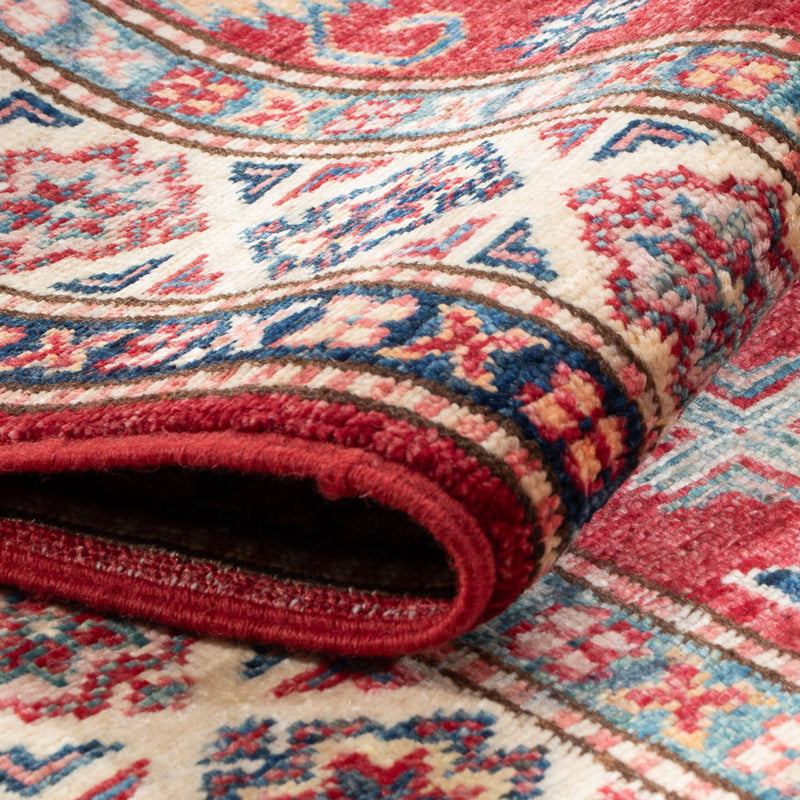 Loper Ziegler Tapijt - Kazak - 210 x 76 cm - rood