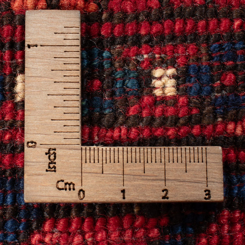 Loper Afghaans tapijt - 205 x 82 cm - rood