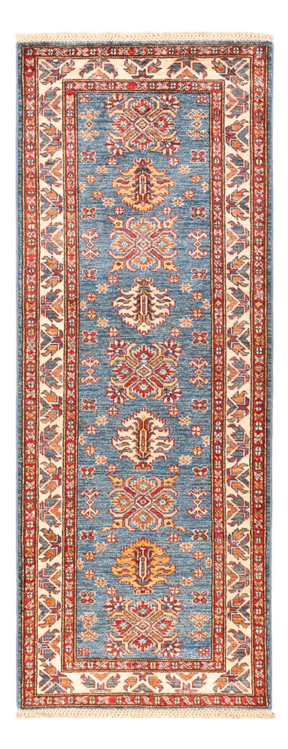 Loper Ziegler Tapijt - Kazak - 200 x 76 cm - blauw