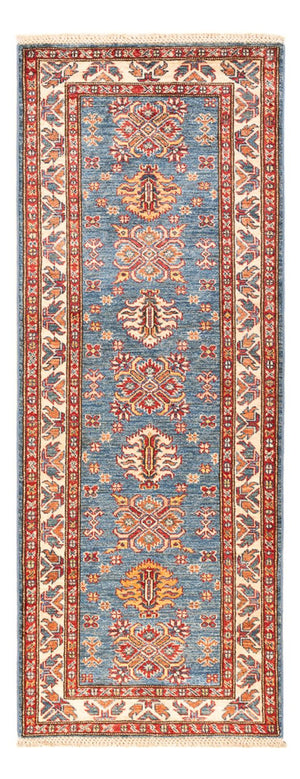 Loper Ziegler Tapijt - Kazak - 200 x 76 cm - blauw