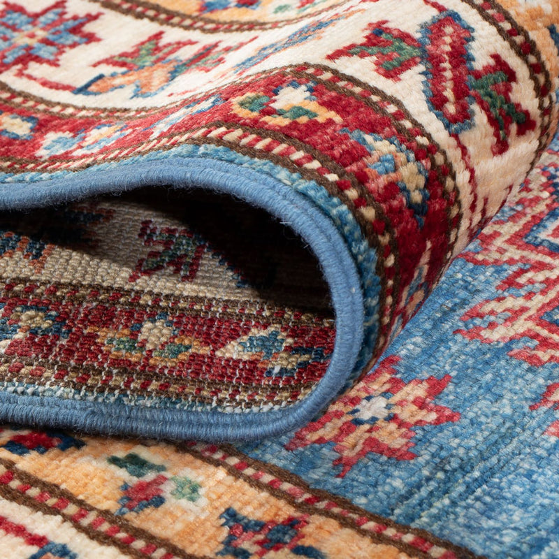 Loper Ziegler Tapijt - Kazak - 180 x 60 cm - blauw