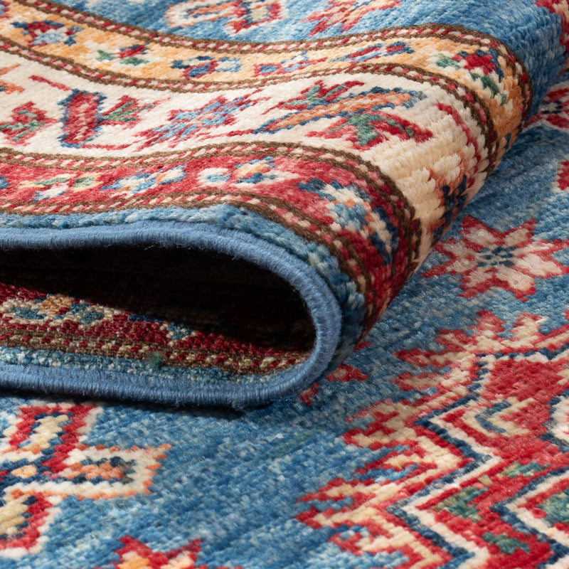 Loper Ziegler Tapijt - Kazak - 178 x 60 cm - blauw