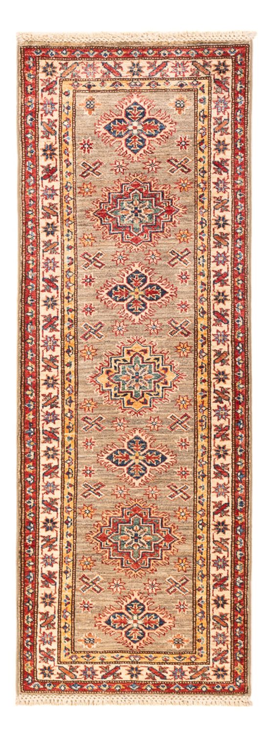 Loper Ziegler Tapijt - Kazak - 166 x 60 cm - donker beige
