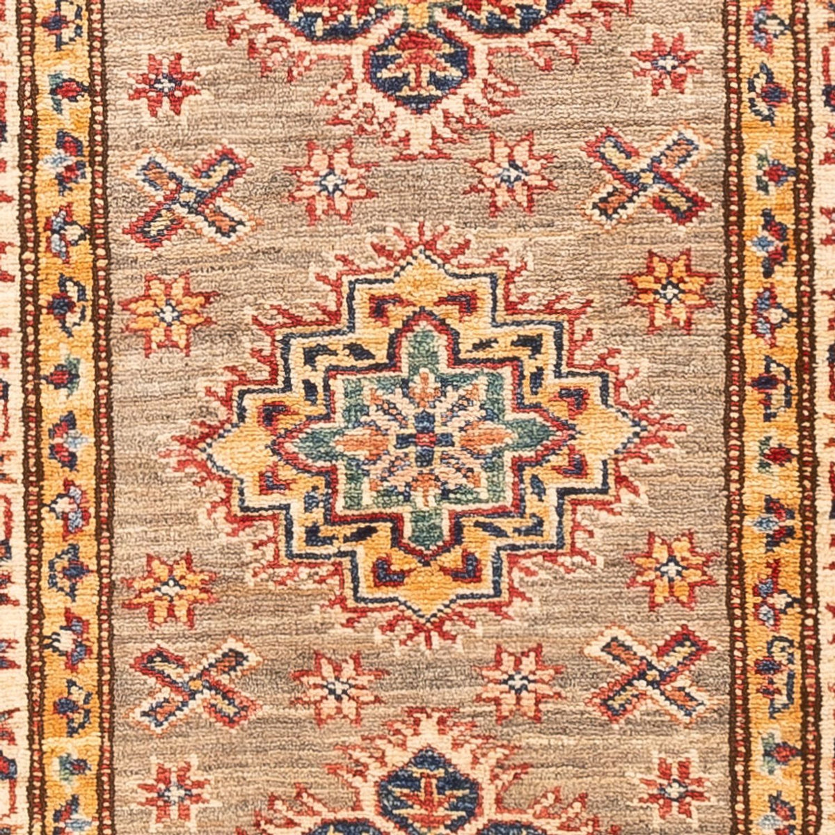 Loper Ziegler Tapijt - Kazak - 166 x 60 cm - donker beige