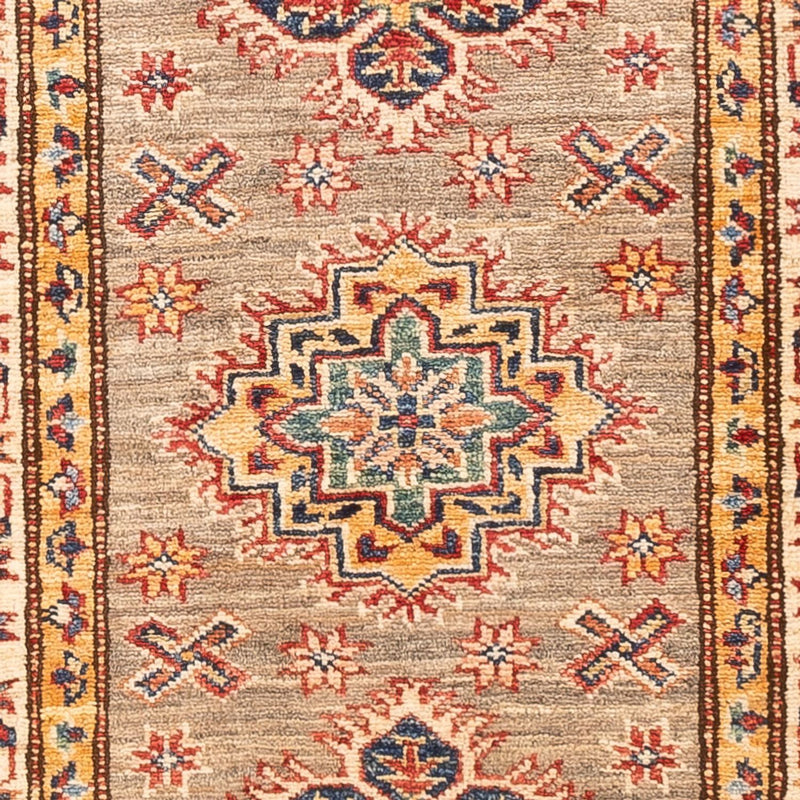 Loper Ziegler Tapijt - Kazak - 166 x 60 cm - donker beige
