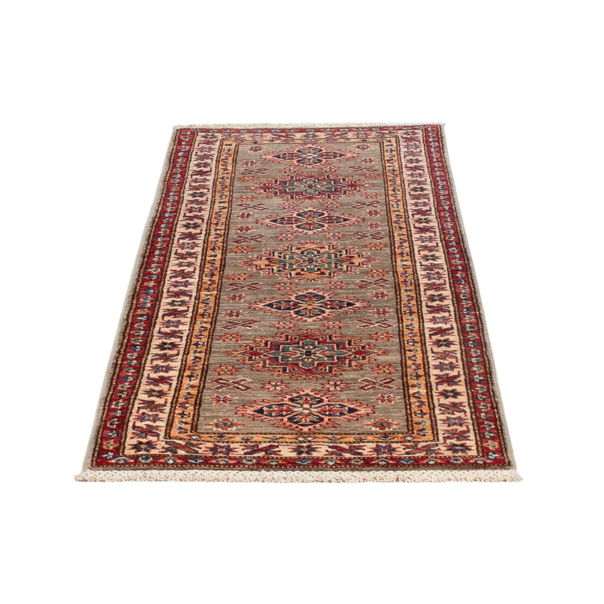 Loper Ziegler Tapijt - Kazak - 166 x 60 cm - donker beige